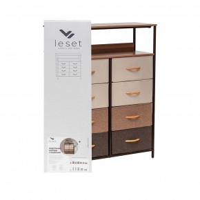 Комод Leset Локи 8 ящ. с полкой в Александровском - alexsandrovskoe.ok-mebel.com | фото 10