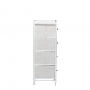 Комод Leset Нирита/Хайди узкий 4 ящика в Александровском - alexsandrovskoe.ok-mebel.com | фото 4