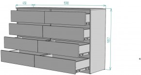 Комод Мальта K113 в Александровском - alexsandrovskoe.ok-mebel.com | фото 2