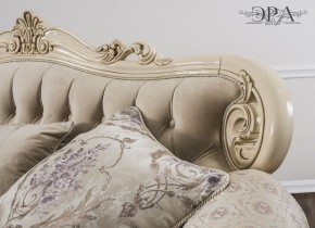Комплект мягкой мебели Мона Лиза (крем) с раскладным механизмом в Александровском - alexsandrovskoe.ok-mebel.com | фото 10