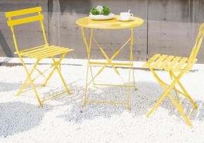 Комплект садовой мебели OTS-001R (стол + 2 стула) металл в Александровском - alexsandrovskoe.ok-mebel.com | фото 10