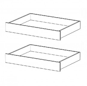 Комплект ящиков для кровати 1600 Соня-1 (Неокрашенный массив) в Александровском - alexsandrovskoe.ok-mebel.com | фото