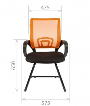 Кресло для оператора CHAIRMAN 696 V (ткань TW-11/сетка TW-01) в Александровском - alexsandrovskoe.ok-mebel.com | фото 5