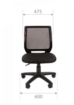 Кресло для оператора CHAIRMAN 699 Б/Л (ткань стандарт/сетка TW-01) в Александровском - alexsandrovskoe.ok-mebel.com | фото 6