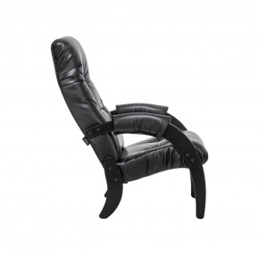 Кресло для отдыха Модель 61 Венге, к/з Vegas Lite Black в Александровском - alexsandrovskoe.ok-mebel.com | фото 6