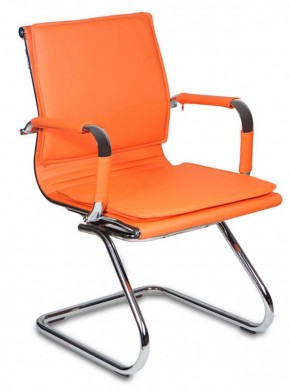 Кресло для посетителя Бюрократ CH-993-Low-V/orange оранжевый в Александровском - alexsandrovskoe.ok-mebel.com | фото
