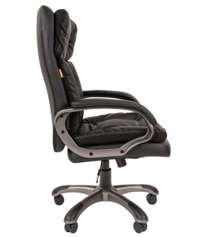 Кресло для руководителя  CHAIRMAN 442 (экокожа черная) в Александровском - alexsandrovskoe.ok-mebel.com | фото 3