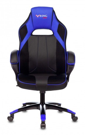 Кресло игровое Бюрократ VIKING 2 AERO BLUE черный/синий в Александровском - alexsandrovskoe.ok-mebel.com | фото 2