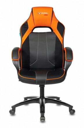 Кресло игровое Бюрократ VIKING 2 AERO ORANGE черный/оранжевый в Александровском - alexsandrovskoe.ok-mebel.com | фото 2