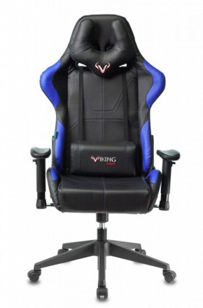 Кресло игровое Бюрократ VIKING 5 AERO BLUE черный/синий в Александровском - alexsandrovskoe.ok-mebel.com | фото 3