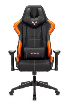 Кресло игровое Бюрократ VIKING 5 AERO ORANGE черный/оранжевый в Александровском - alexsandrovskoe.ok-mebel.com | фото 3