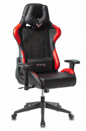 Кресло игровое Бюрократ VIKING 5 AERO RED черный/красный в Александровском - alexsandrovskoe.ok-mebel.com | фото