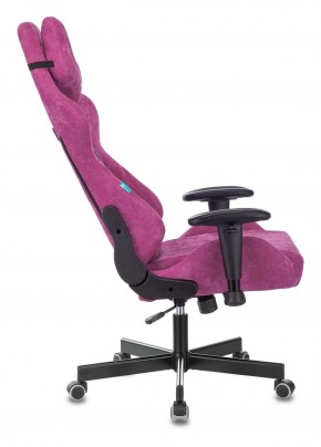 Кресло игровое Бюрократ VIKING KNIGHT LT15 FABRIC малиновый в Александровском - alexsandrovskoe.ok-mebel.com | фото 2