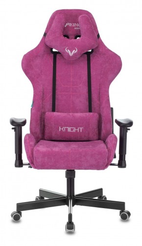 Кресло игровое Бюрократ VIKING KNIGHT LT15 FABRIC малиновый в Александровском - alexsandrovskoe.ok-mebel.com | фото 3