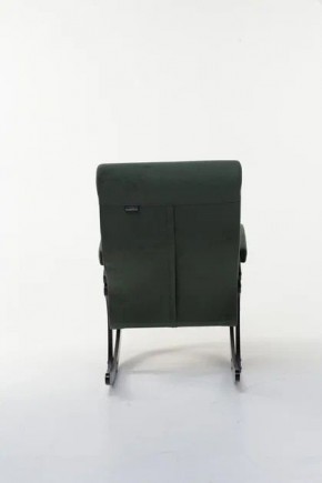 Кресло-качалка КОРСИКА 34-Т-AG (зеленый) в Александровском - alexsandrovskoe.ok-mebel.com | фото 2