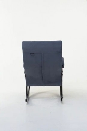 Кресло-качалка КОРСИКА 34-Т-AN (темно-синий) в Александровском - alexsandrovskoe.ok-mebel.com | фото 2