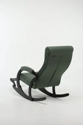 Кресло-качалка МАРСЕЛЬ 33-Т-AG (зеленый) в Александровском - alexsandrovskoe.ok-mebel.com | фото 2