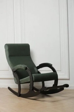 Кресло-качалка МАРСЕЛЬ 33-Т-AG (зеленый) в Александровском - alexsandrovskoe.ok-mebel.com | фото 3
