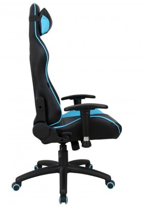 Кресло компьютерное BRABIX "GT Master GM-110" (черное/голубое) 531928 в Александровском - alexsandrovskoe.ok-mebel.com | фото 3