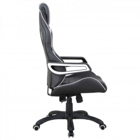 Кресло компьютерное BRABIX Techno Pro GM-003 (экокожа черное/серое, вставки серые) 531814 в Александровском - alexsandrovskoe.ok-mebel.com | фото 3