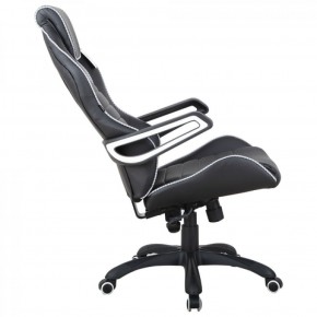 Кресло компьютерное BRABIX Techno Pro GM-003 (экокожа черное/серое, вставки серые) 531814 в Александровском - alexsandrovskoe.ok-mebel.com | фото 6
