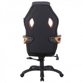 Кресло компьютерное BRABIX Techno Pro GM-003 (ткань черное/серое, вставки оранжевые) 531813 в Александровском - alexsandrovskoe.ok-mebel.com | фото 5