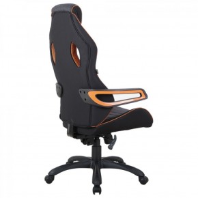 Кресло компьютерное BRABIX Techno Pro GM-003 (ткань черное/серое, вставки оранжевые) 531813 в Александровском - alexsandrovskoe.ok-mebel.com | фото 6