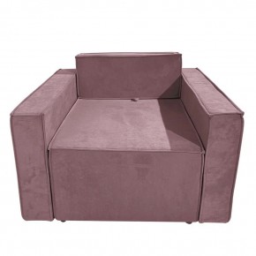 Кресло-кровать Принц КК1-ВР (велюр розовый) в Александровском - alexsandrovskoe.ok-mebel.com | фото 1