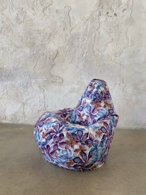 Кресло-мешок Цветы L в Александровском - alexsandrovskoe.ok-mebel.com | фото 3