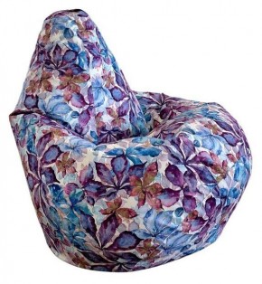 Кресло-мешок Цветы XL в Александровском - alexsandrovskoe.ok-mebel.com | фото 1