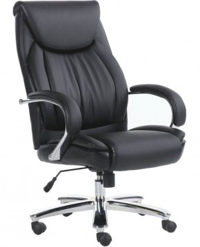 Кресло офисное BRABIX PREMIUM "Advance EX-575" (хром, экокожа, черное) 531825 в Александровском - alexsandrovskoe.ok-mebel.com | фото 1
