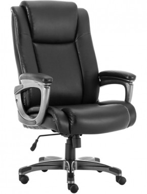 Кресло офисное BRABIX PREMIUM "Solid HD-005" (рециклированная кожа, черное) 531941 в Александровском - alexsandrovskoe.ok-mebel.com | фото