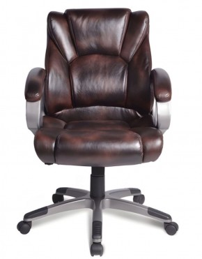 Кресло офисное BRABIX "Eldorado EX-504" (коричневое) 530875 в Александровском - alexsandrovskoe.ok-mebel.com | фото 4