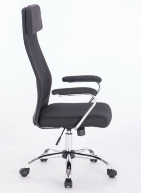Кресло офисное BRABIX "Flight EX-540" (хром, черное) 531847 в Александровском - alexsandrovskoe.ok-mebel.com | фото 3