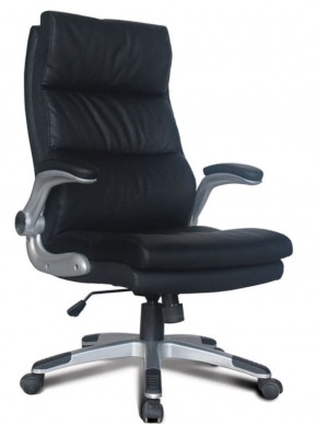 Кресло офисное BRABIX "Fregat EX-510" (рециклированная кожа, черное) 530863 в Александровском - alexsandrovskoe.ok-mebel.com | фото