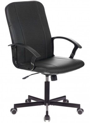 Кресло офисное BRABIX "Simple EX-521" (экокожа, черное) 532103 в Александровском - alexsandrovskoe.ok-mebel.com | фото