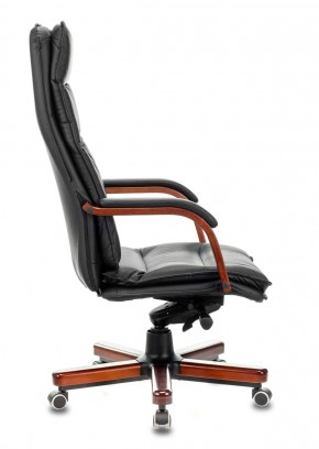 Кресло руководителя Бюрократ T-9927WALNUT/BLACK в Александровском - alexsandrovskoe.ok-mebel.com | фото 3