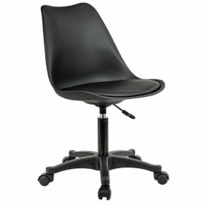 Кресло стул BRABIX "Eames MG-310 PL", пластик черный, экокожа черная, 532927 в Александровском - alexsandrovskoe.ok-mebel.com | фото 2