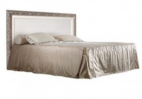 Кровать 2-х спальная (1,4 м) Тиффани штрих-лак/серебро (ТФКР140-1) в Александровском - alexsandrovskoe.ok-mebel.com | фото