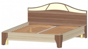 ВЕРОНА Кровать 1600 с основанием (ясень шимо комб.) в Александровском - alexsandrovskoe.ok-mebel.com | фото