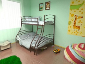 Кровать 2-х ярусная Глория (МилСон) в Александровском - alexsandrovskoe.ok-mebel.com | фото 1