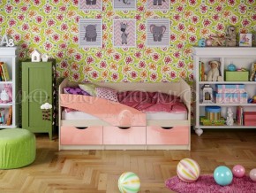 Кровать Бабочки (Розовый металлик) 1600 в Александровском - alexsandrovskoe.ok-mebel.com | фото 1