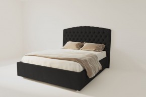 Кровать Берлин с ПМ 1200 (экокожа кольт ч) в Александровском - alexsandrovskoe.ok-mebel.com | фото 2