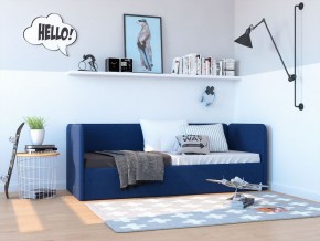 Кровать-диван Leonardo 160*70 (Синий) + боковина в Александровском - alexsandrovskoe.ok-mebel.com | фото 5