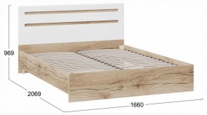 Кровать двуспальная Фьюжн ТД-260.01.03 в Александровском - alexsandrovskoe.ok-mebel.com | фото 3