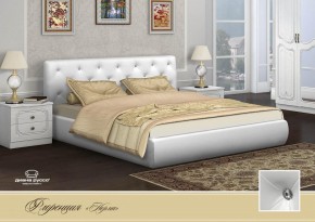 Кровать Флоренция 1600 (серия Норма) + основание + опоры в Александровском - alexsandrovskoe.ok-mebel.com | фото