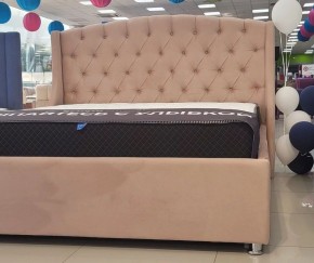 Кровать Франческа + Решетка+ПМ (1200) *БЕЗ ДНА в Александровском - alexsandrovskoe.ok-mebel.com | фото 2