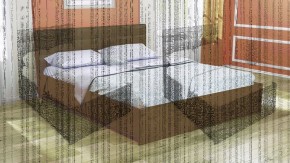 Кровать интерьерная Лита с латами 1800*2000 в Александровском - alexsandrovskoe.ok-mebel.com | фото 2
