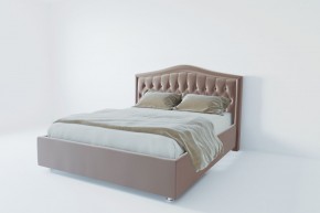 Кровать Калининград с ПМ 800 (велюр серый) в Александровском - alexsandrovskoe.ok-mebel.com | фото 2