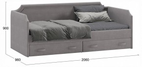 Кровать Кантри ТД-308.12.02 в Александровском - alexsandrovskoe.ok-mebel.com | фото 3